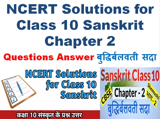 Class 10 Sanskrit Chapter 2 Questions Answer